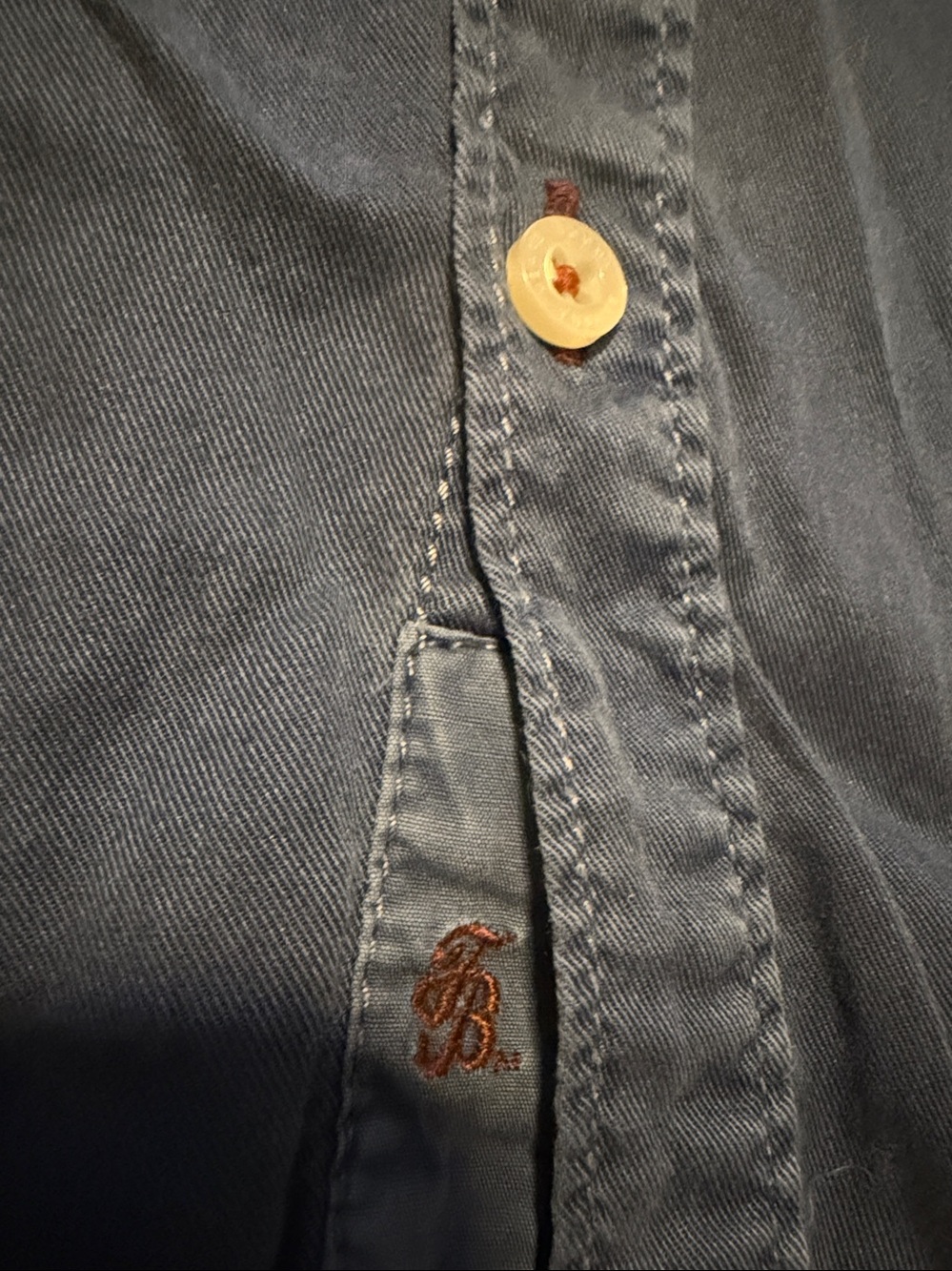 Tommy Bahama Navy Short-Sleeve Button-Down Shirt - Picture 2 of 6